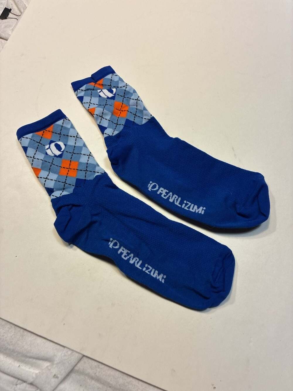 Pearl Izumi Elite Tall Argyle Cycling Socks